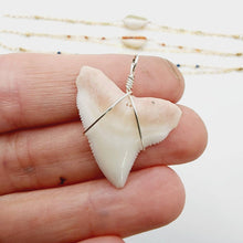 Load image into Gallery viewer, SEND US YOUR TOOTH - Shark Tooth Necklace - Nylon Cord FJD$ - Adorn Pacific - All Products
